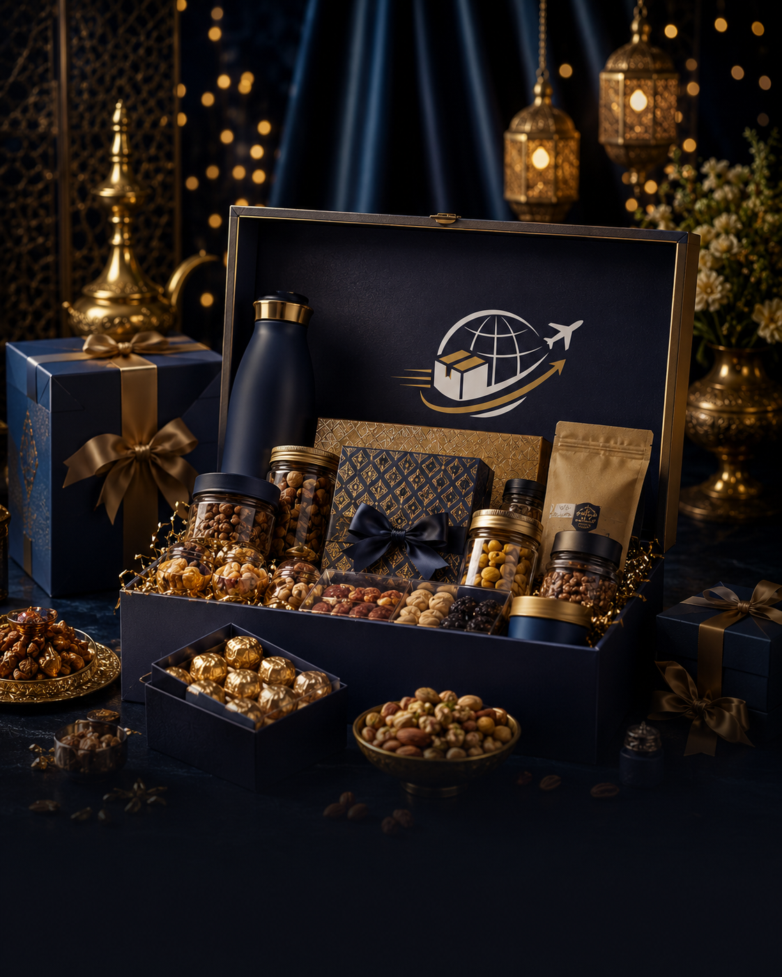 Premium festive food hamper